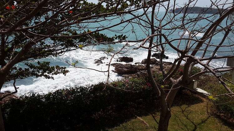 Ocean front villa - View from Master Bedroom